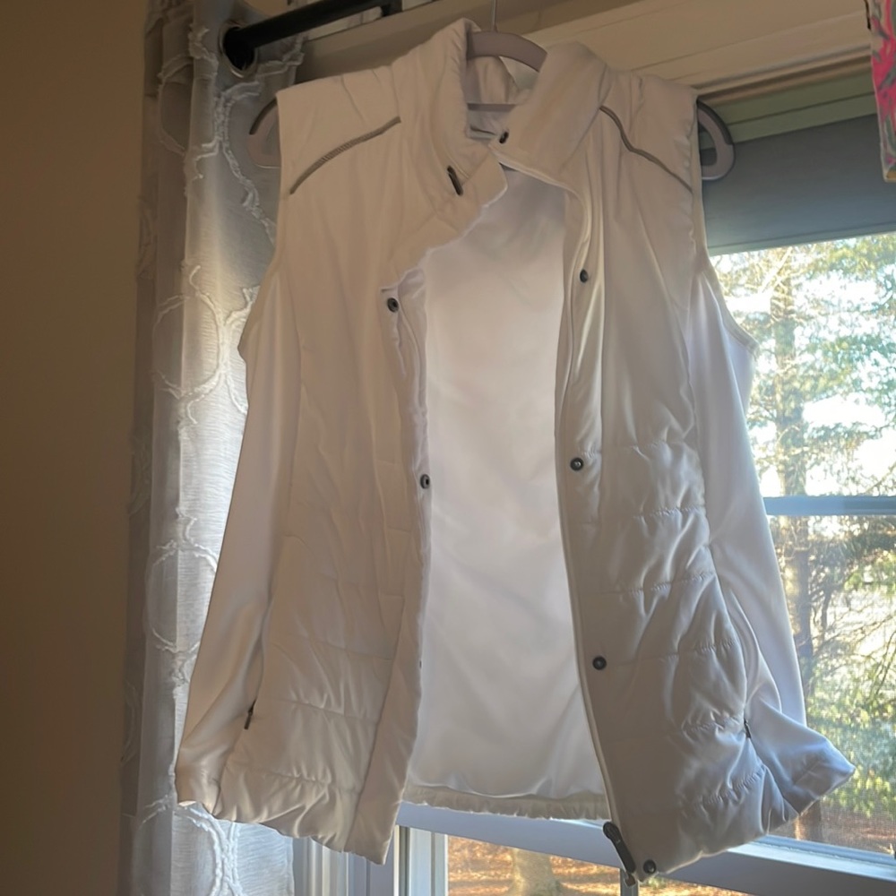 Zella XL White Vest